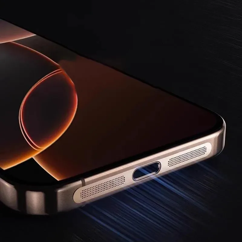 الهاتف الغبار صافي ملصقات القط باو التصميم سماعة المتكلم ثقب مكافحة الغبار شبكة معدنية غطاء غبار آيفون 17Pro ماكس 17Pro 17