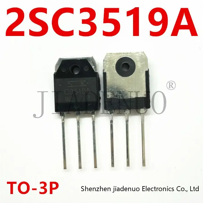 (5-10pcs)100% New 2SC3519A power amplifier tube TO-3P chipset