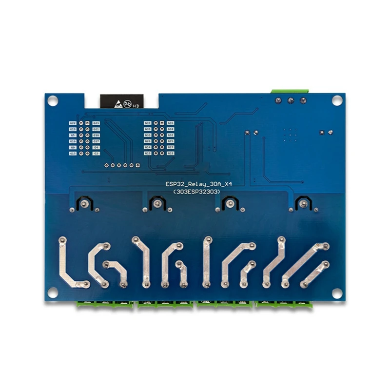 Módulo de relé de 4 canales 30A DC7-28/5V WIFI Bluetooth módulo de relé ESP32-WROOM Placa de desarrollo