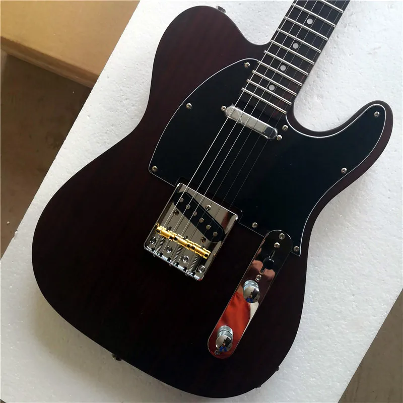 Custom Pure Rosewood Electric Guitar, 6 String, In Stock, Can Customize Color