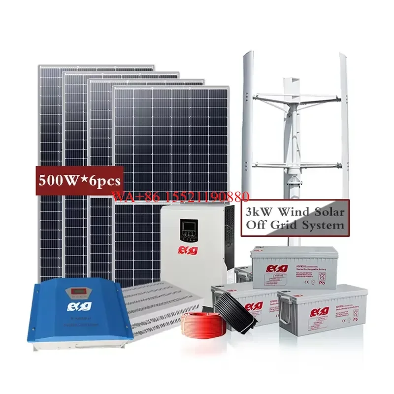 WMWMNU for ESG Hot Sell Wind Power System 24v 48v 240v 380v Off Grid 1000w 2500w 3000w 5KW 15kw Ind Turbine Generator System