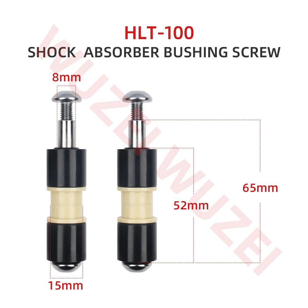 HLT Mountain Bike Shock Absorber Bushing 24L/52L/68L MTB Road Bicycle Rear Shock Absorber Bushings