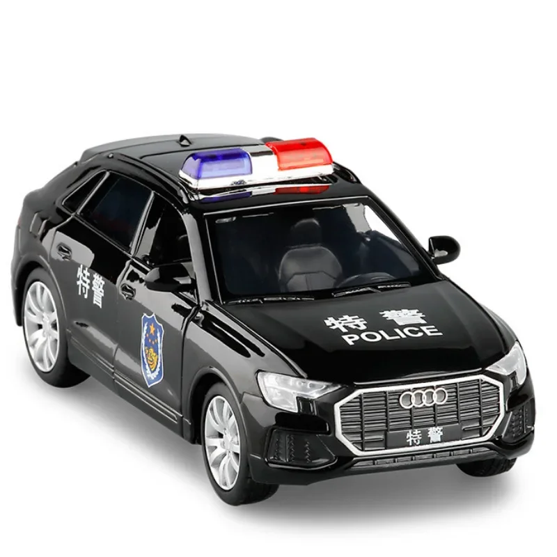 1:36 Q8 التراجع سبيكة دييكاست محاكاة سيارات نموذج الاطفال لعب للأطفال سيارة رياضية مركبة 5 "في صندوق اللون دييكاست سبيكة