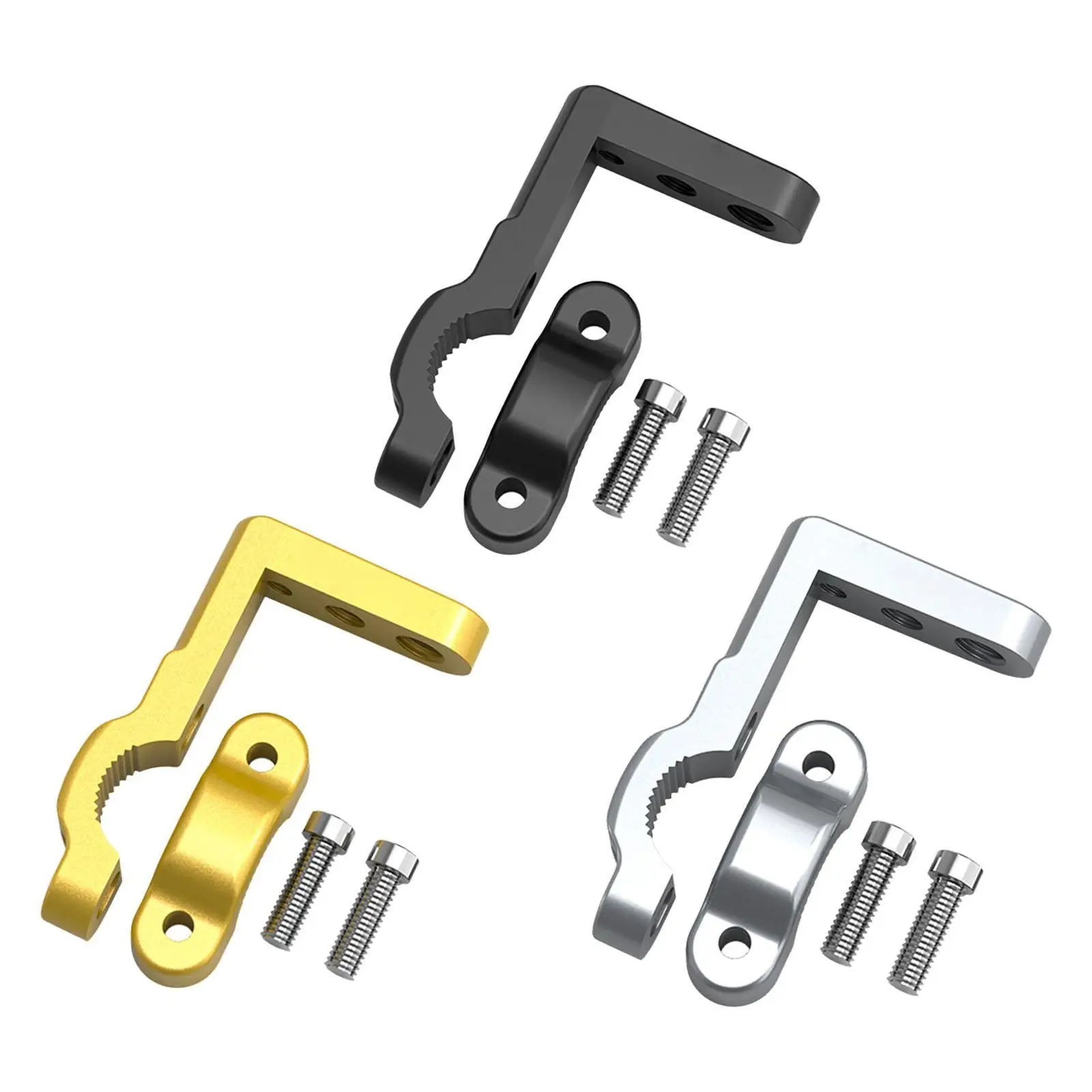 Roll Bar Clamp Light Mounting Bracket UTV M6 M8 M10 Trucks Turn Signals Multifunction Lightweight Rear View Mirror Bracket