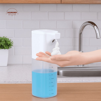 Infrared Sensor Automatic Soap Dispenser Foaming Dispenser 550ml Capacity Smart Foam Dispenser Contactless Design USB Charging