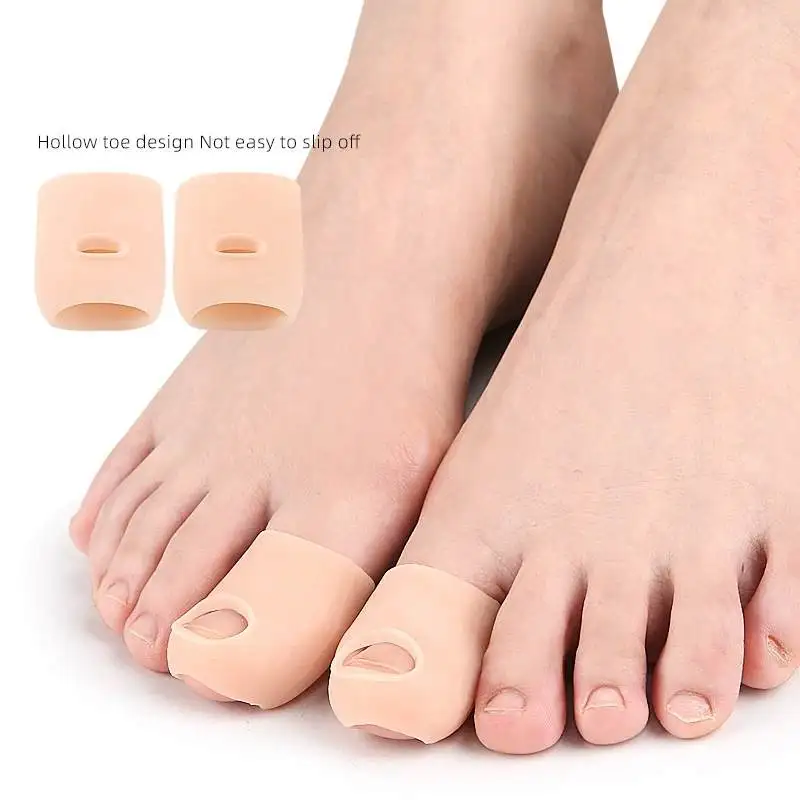 1/10Pair Silicone Foot Separator Ingrown Toenail Correction Tool Invisible Ingrown Nail Cover Elastic Straightening Clip Brace 3