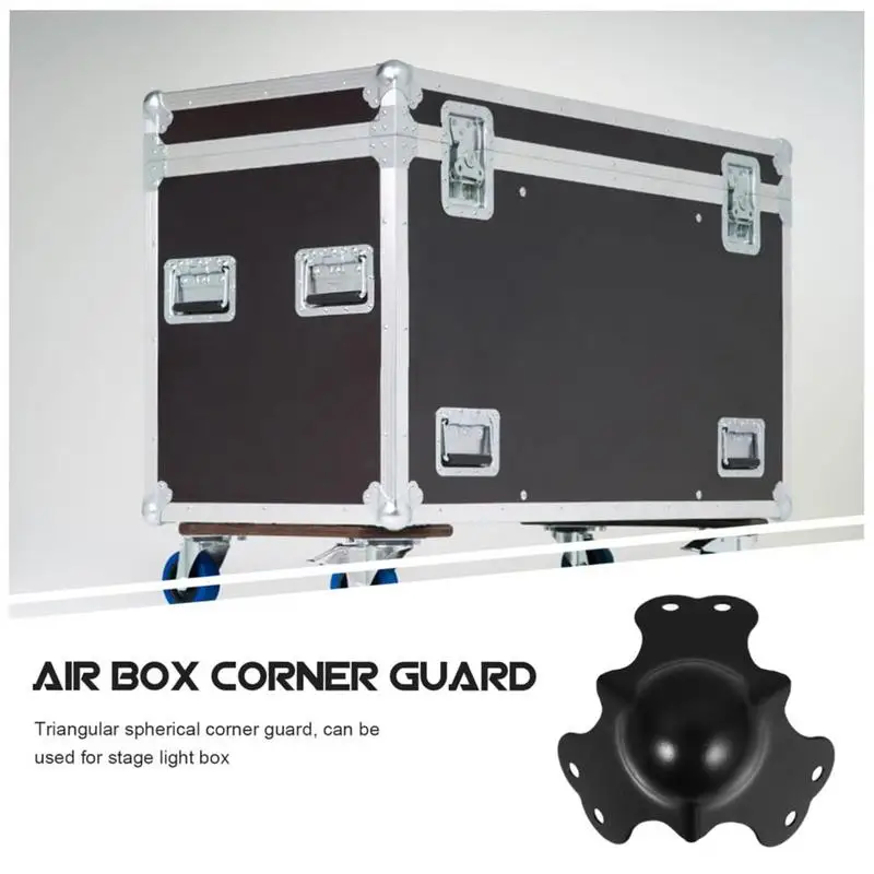 Speaker Cabinet Corner Protector Speaker Wrap Edge Guard 10X Corner Guard Decorative Protectors Metal Guards Stage Light