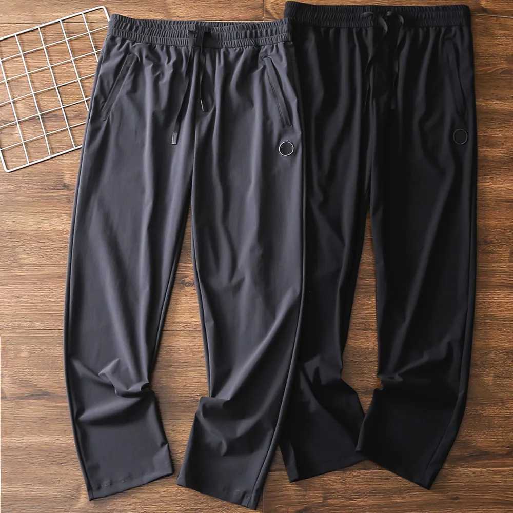 

Spring Summer New Style Men's Casual Training Pants Straight Leg Quick Dry Comfortable Men's Fashion Leisure Trousers
