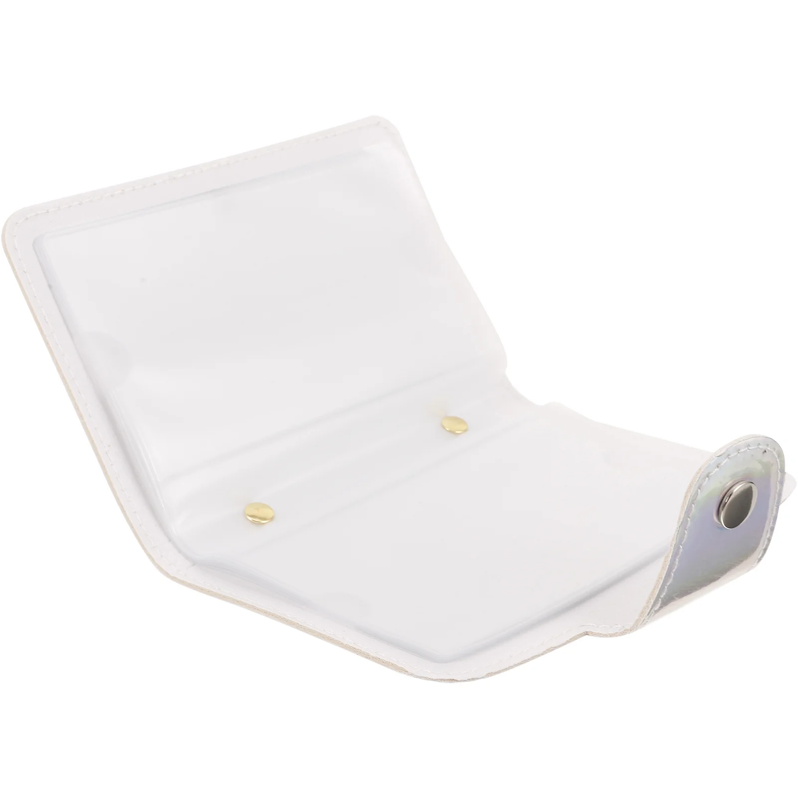 Nail Art Template Case Multiple Card Slots Secure Snap Fastening Storage for Nail Printing Plates Bag Cards Bag