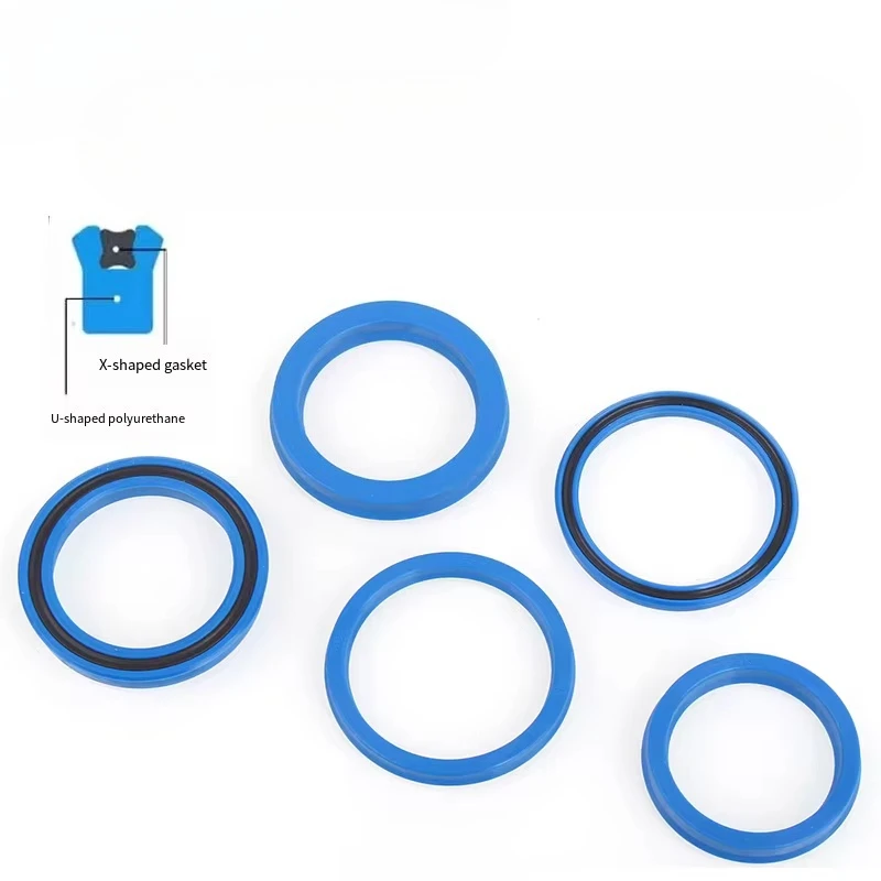 Con junta tórica para excavadora, cilindro hidráulico, vástago de pistón, sello de aceite reforzado, sello de aceite principal