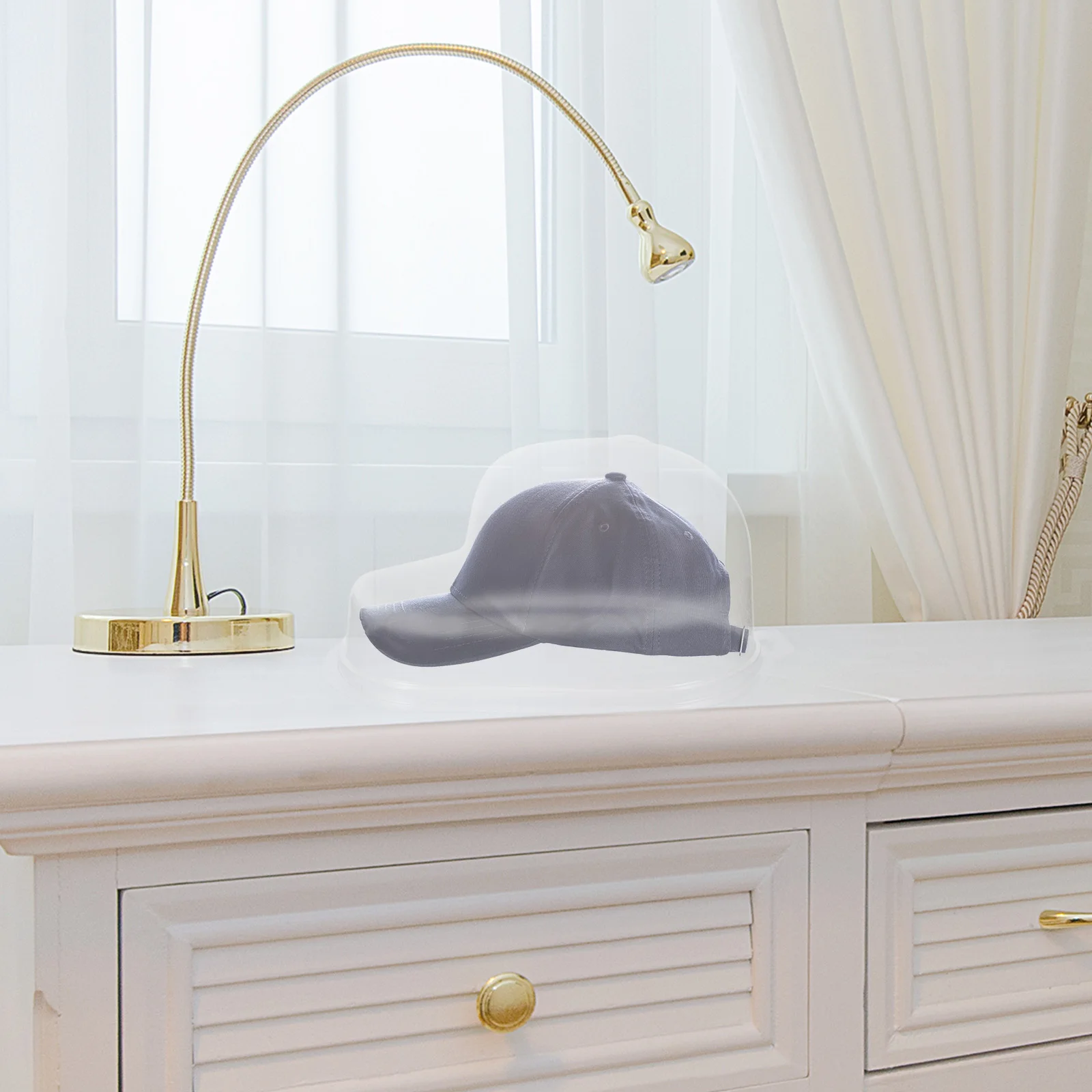 

5pcs Hat Packaging Box Curved Brim Storage Racks Baseball Cap Holders Bulk Packing Practical Long Use Simple Unique