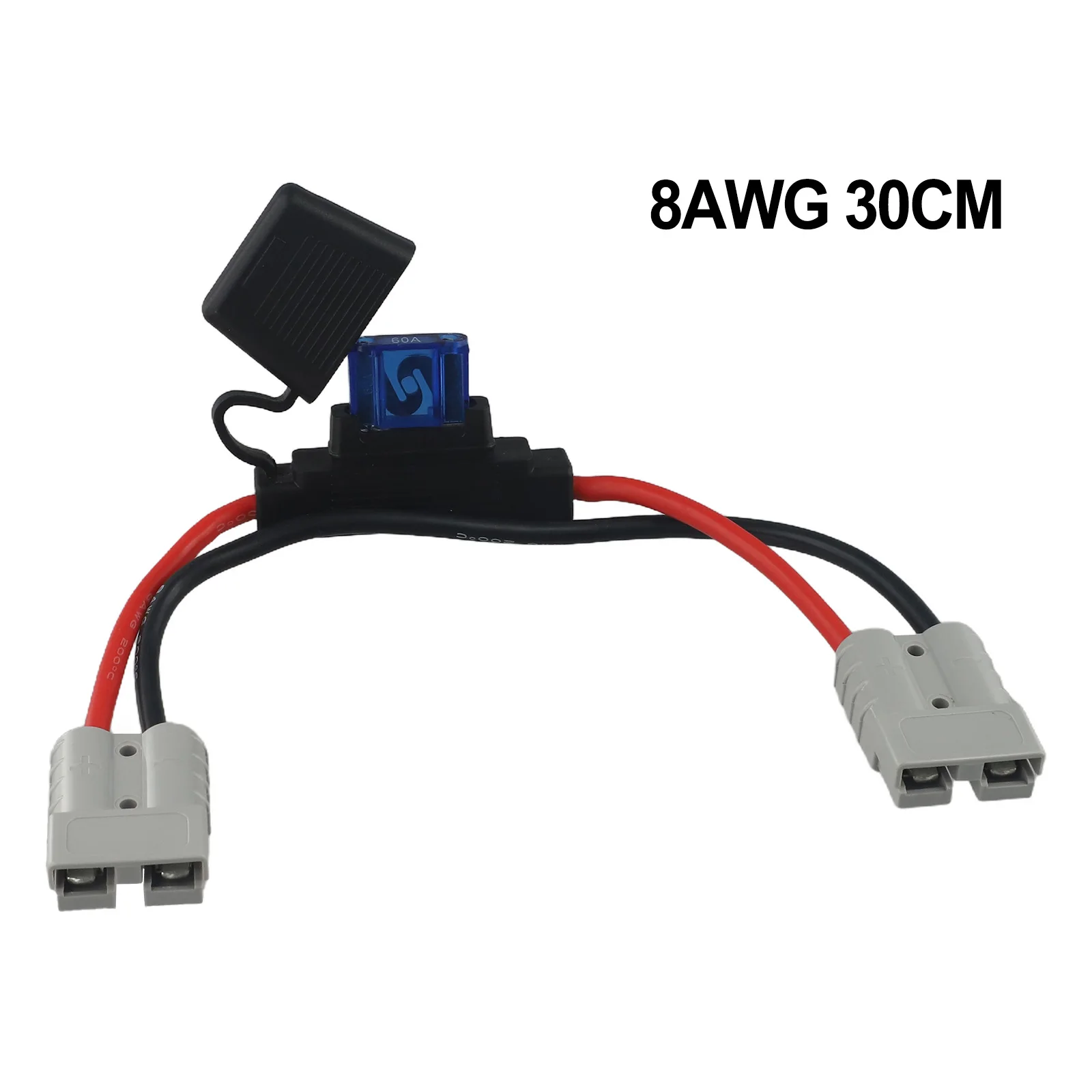 Разъем кабеля питания электрический провод кабель 1 шт. 30 см 8AWG разъем кабель питания с макси-предохранителем 50 А для стиля Anderson