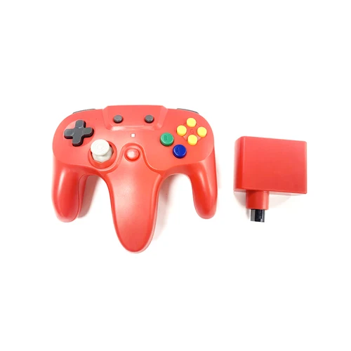 Imagen 2 del producto Nuevo controlador de juego de joystick inalámbrico 2,4G para accesorios N64 consola de videojuegos reemplazo de mando