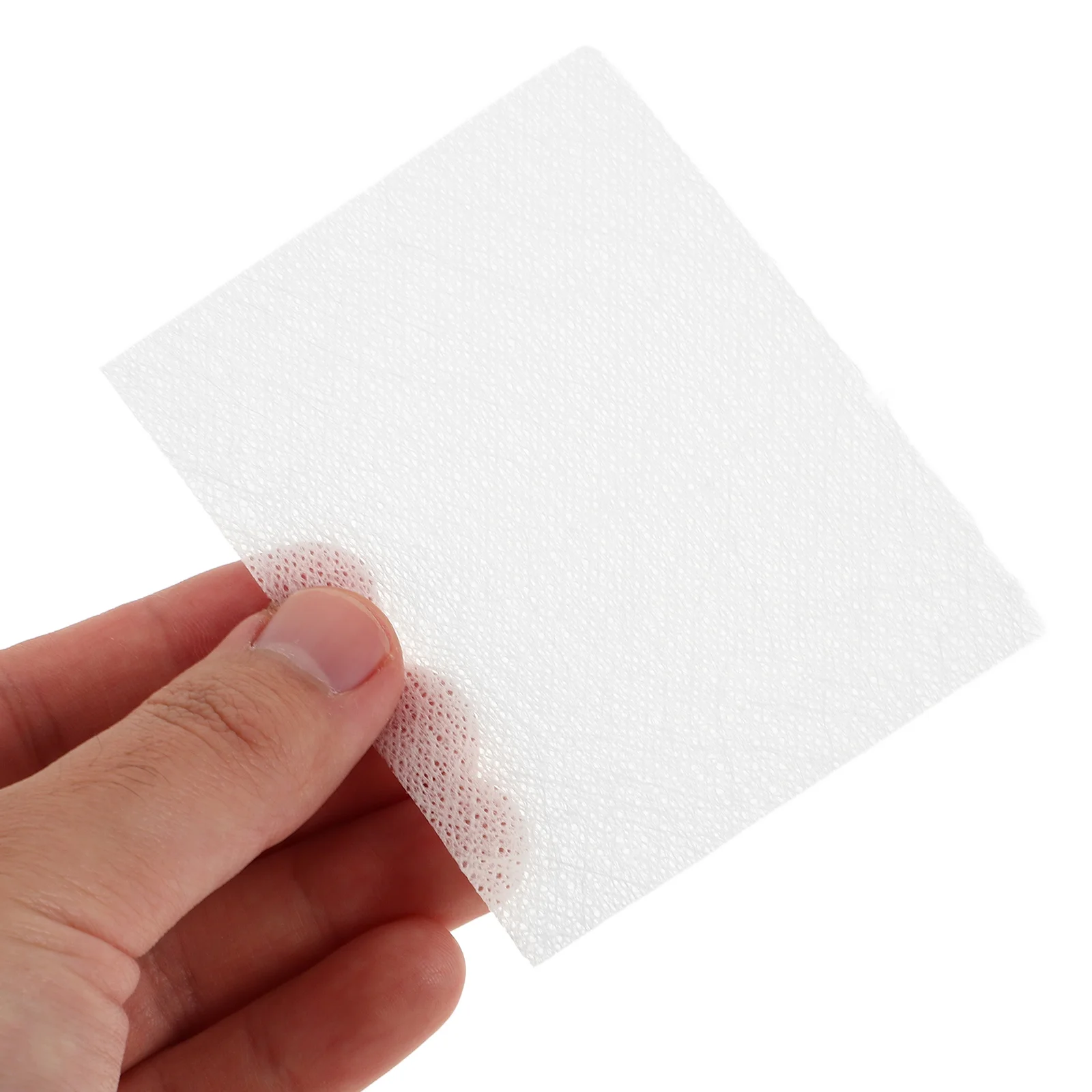 80 Pcs Silk Cotton Pads Makeup Remover Wipes White Exfoliating Rounds Face Cleansing