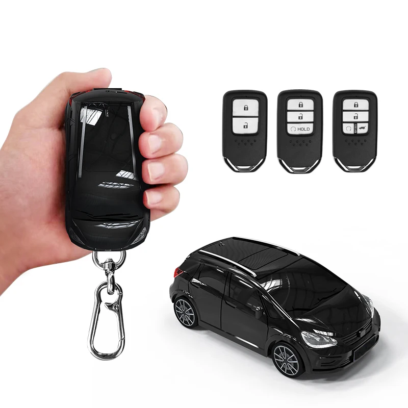 Car Key Case Cover For Honda Fit Car Key Cover Remote Control Protective Car Key Case Small Car Model Accessories Buckle Gift