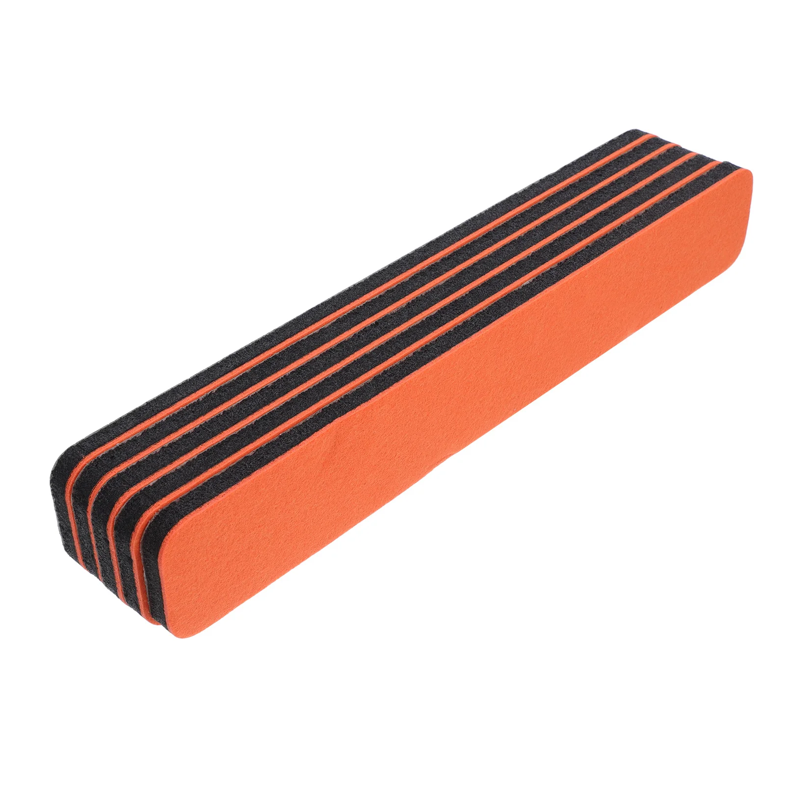 

5Pcs Felt Pin Board Bar Orange Bulletin Strips 5x33cm Office Home School Notice Boards Memo Wall Tiles Supplies