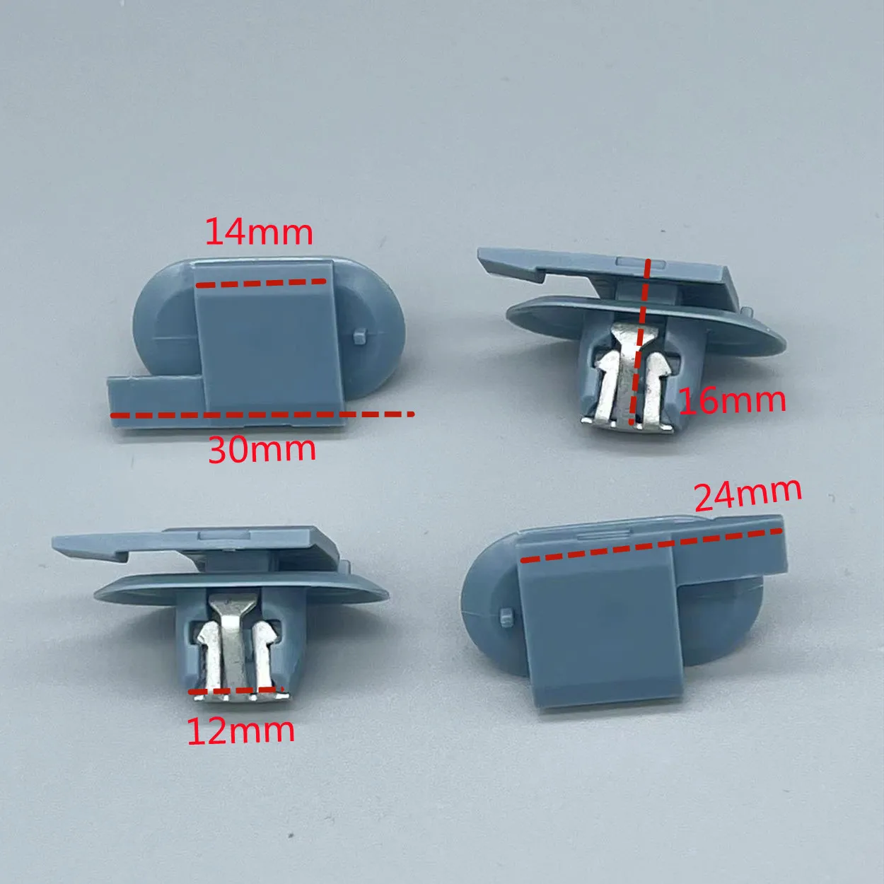 

For Buick Enclave GL8 Car Front and Rear Door Sill Decorative Panel Buckle A/B-pillar Decorative Panel Clip Buckle Accessories