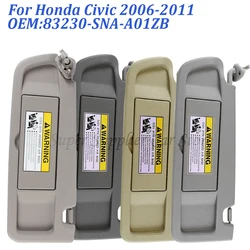 83230-SNA-A01ZB For Honda Civic 2006 2007 2008 2009 2010 2011 Left Driver and Right Passenger Side Sun Visors