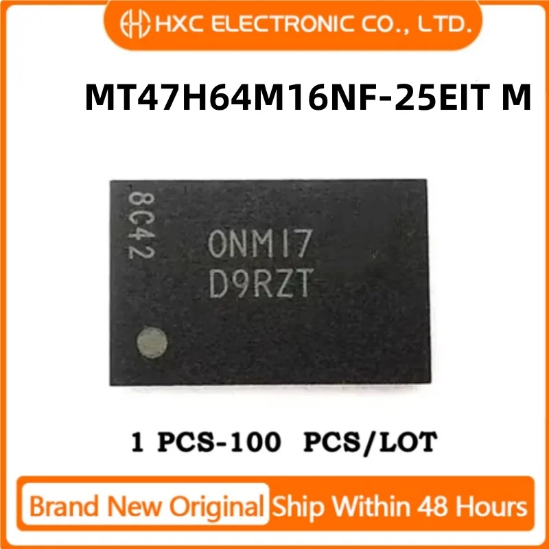 1PCS/10PCS/50PCS/100PCS MT47H64M16NF-25EIT:M MT47H64M16NF Brand New Original IC CHIP