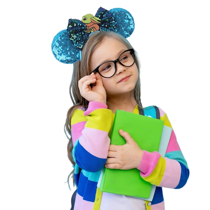 1pc Disney Headband Fun Stitch Pattern Design Parent-child Party Holiday Accessories Girls' Exquisite Gifts Hair Accessories