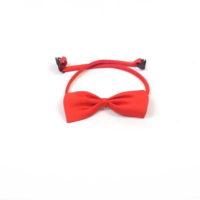 10 Pcs/Dog Bow Tie Adjustable Cat Necklace Neck Cute Convenient Pet Accessories Formal Puppy Bowtie Collar Party Gifts Supplies