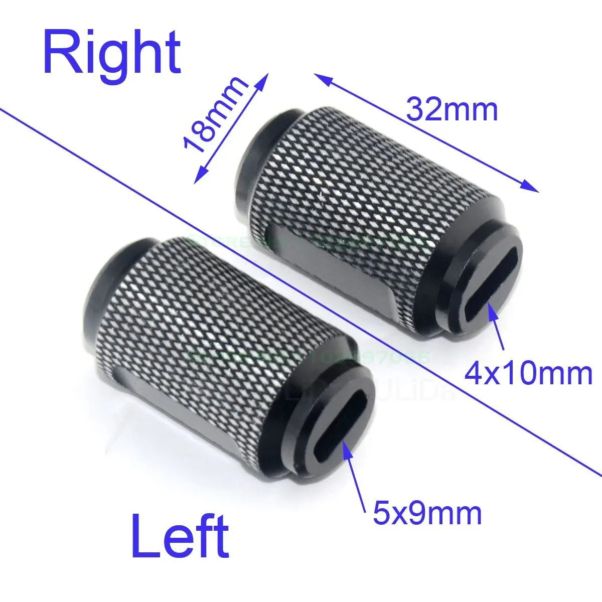 10 pz M2 Tirante Tirante Estremà, M2.0 Giunto Sferico 15mm
