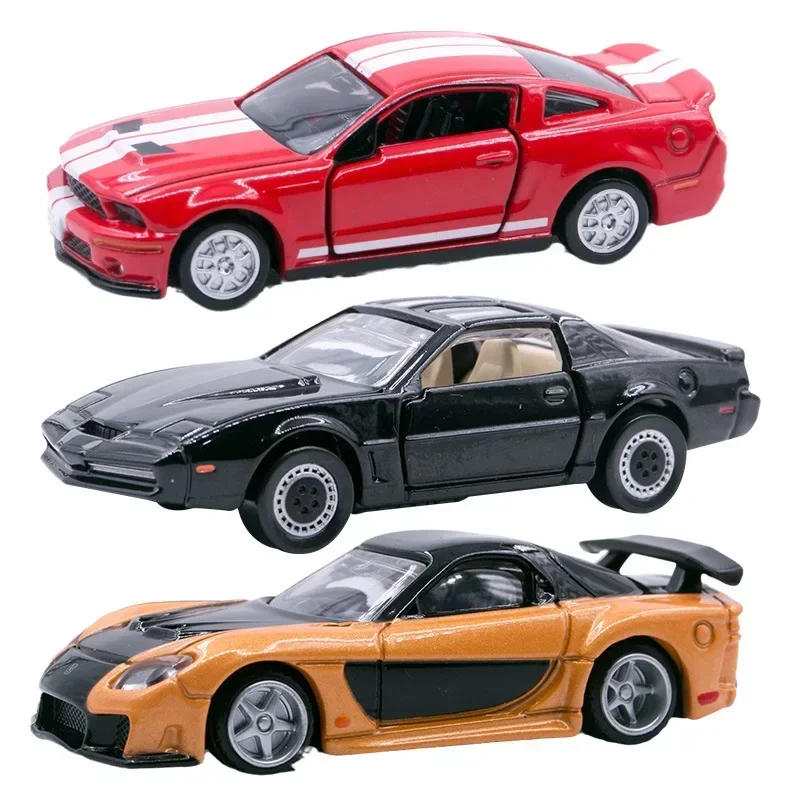 TOMY Tomica Unlimited RX7 Mustang DMC-12 GTR EVO Alloy Diecasts & Toy Vehicles Car Model Miniature Scale Model Car For Children