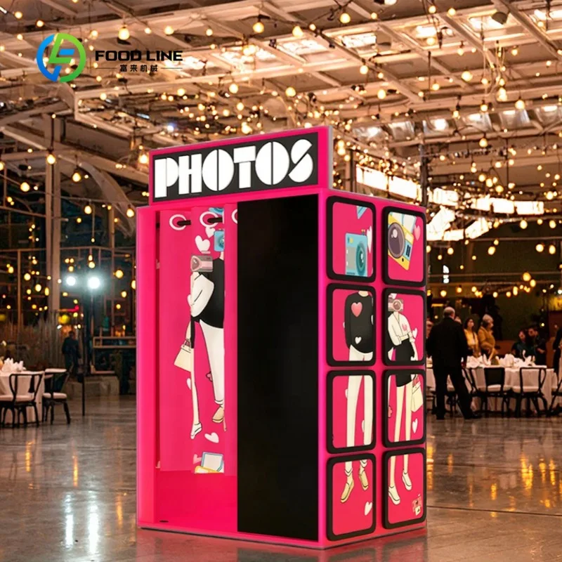Take and Print Digital Camera Photo Booth Machine Kiosk Photobooth Selfie Station Photo Booth Machine Customized