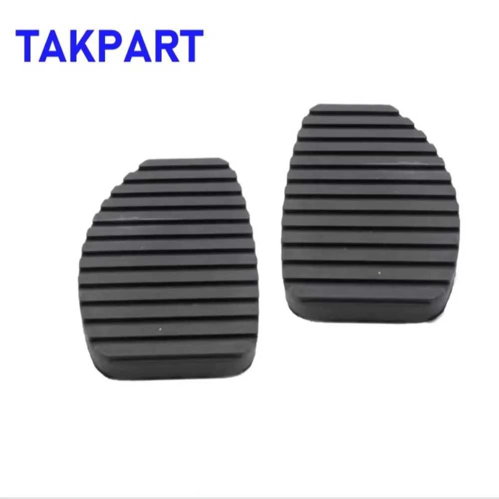 TAKPART-Almohadilla de Pedal de freno y embrague, accesorio para Citroen Berlingo Xsara Picasso, Peugeot 306, 405, 406, 407, 508, 607, 450412, 1 par