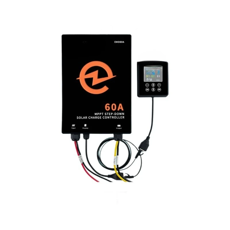 

Solar charging controller, adjustable RV photovoltaic power generation energy storage