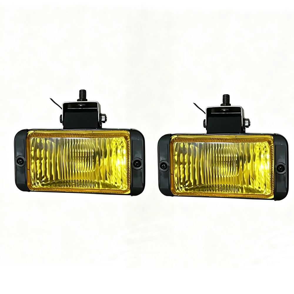 1pc/2pcs 6 Inch Halogen Front Fog Lamp Spotlight 12V 55W Truck Light Work Light Bumper Headlight Universal SUV Off road jeep 4x4 view 4