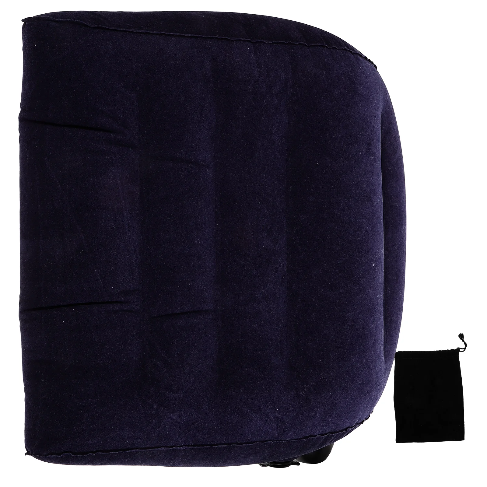 

Portable Lumbar Support Pillow PVC Flocking Inflate Relief Cushion Office Car Home Travel Back Pain Comfort lumbar