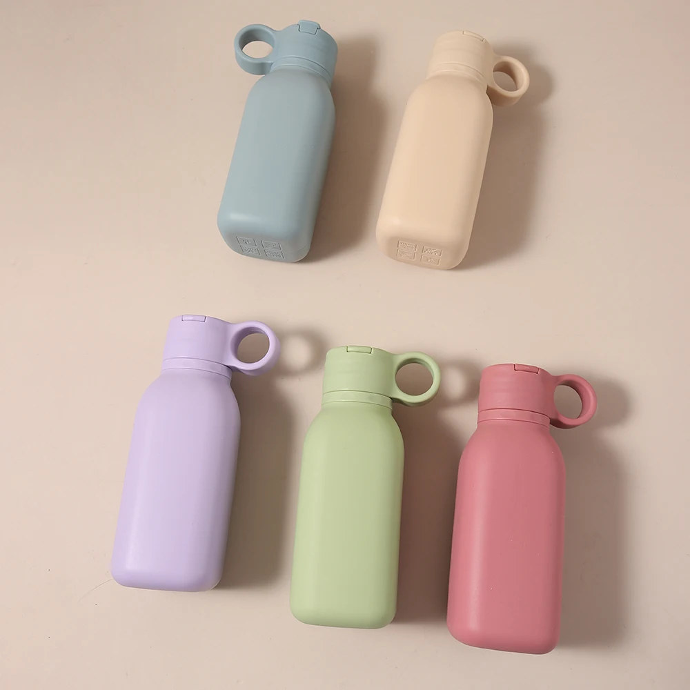 

silicone Sippy Cup BPA-Free Portable Storage Snack Container Feeding Cup Leakproof trainer cup kid adult soft straw