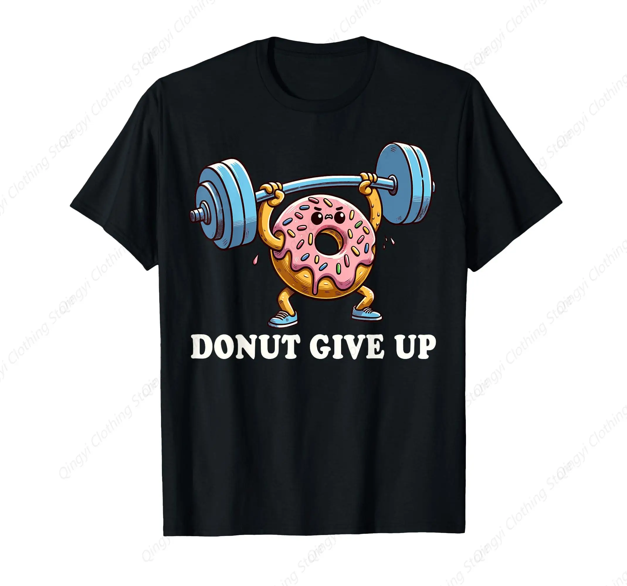 

Weightlifting - Funny Fitness Workout Gym Donut Lover T-Shirt