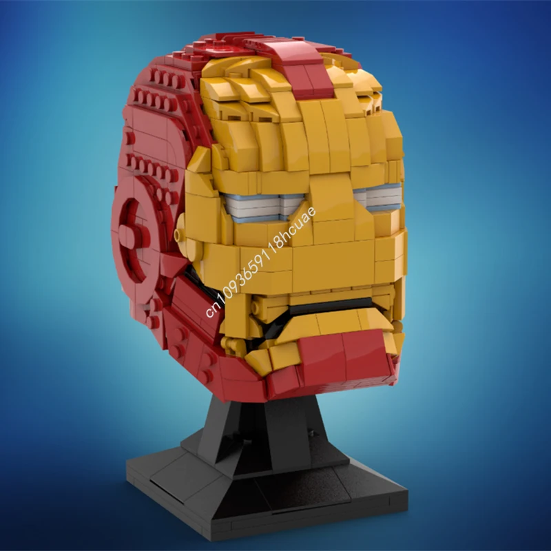 

747 шт. MOC, высокотехнологичный бронированный инжектор, шлем, супергерои, строительные блоки, рождественский подарок, семейный интерактивный DIY Craft для творчества