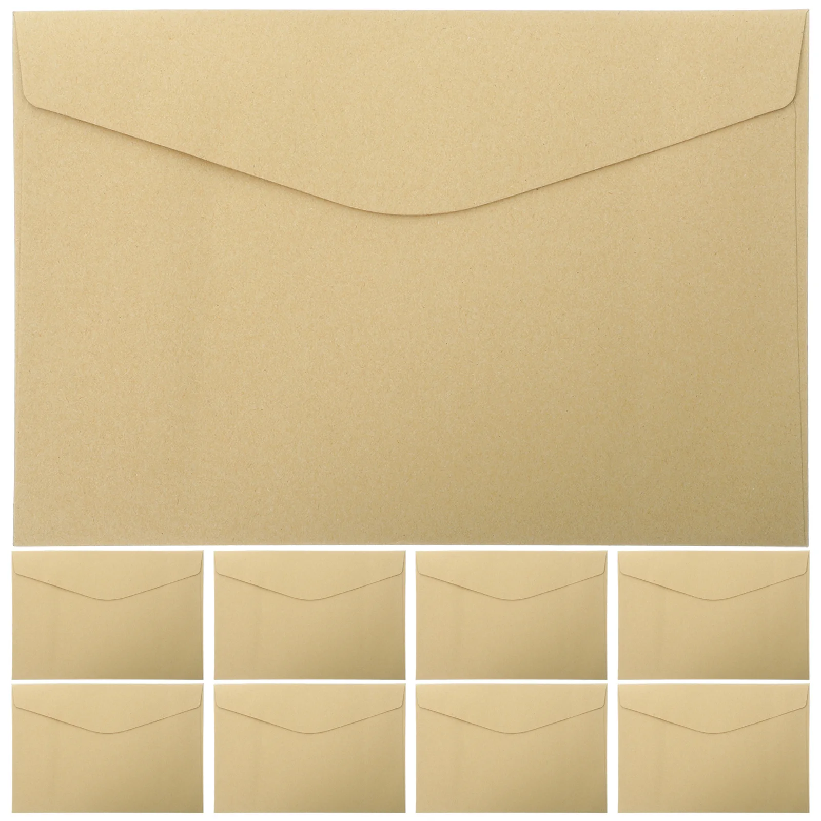 

50Pcs Card Envelopes Premium Quality Simple Elegant for Festival Party Business Letter Envelopes Convenient