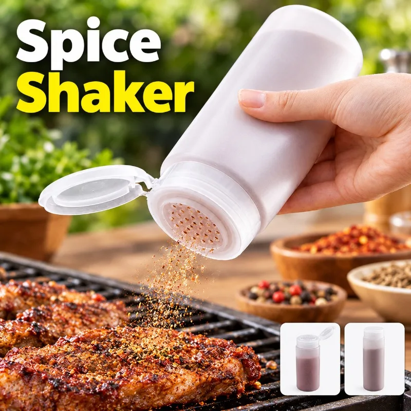 Commercial Powder Sprinkler BBQ Shop Exclusive Utensil Cumin Sesame Condiment Dispenser Salt Vessel Peppercorn Canister Roast