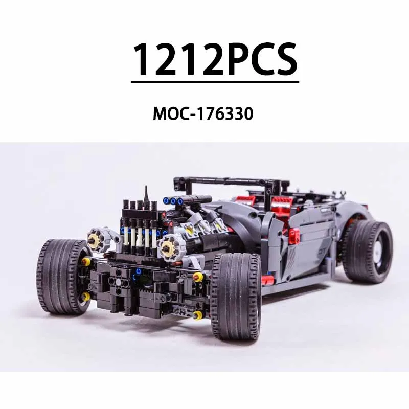 

MOC-176330 Bricks F1 Supercar Modular Racing Car 1212pcs 42156 Type C Boys Birthday Gifts Kids Toys Christmas Gifts