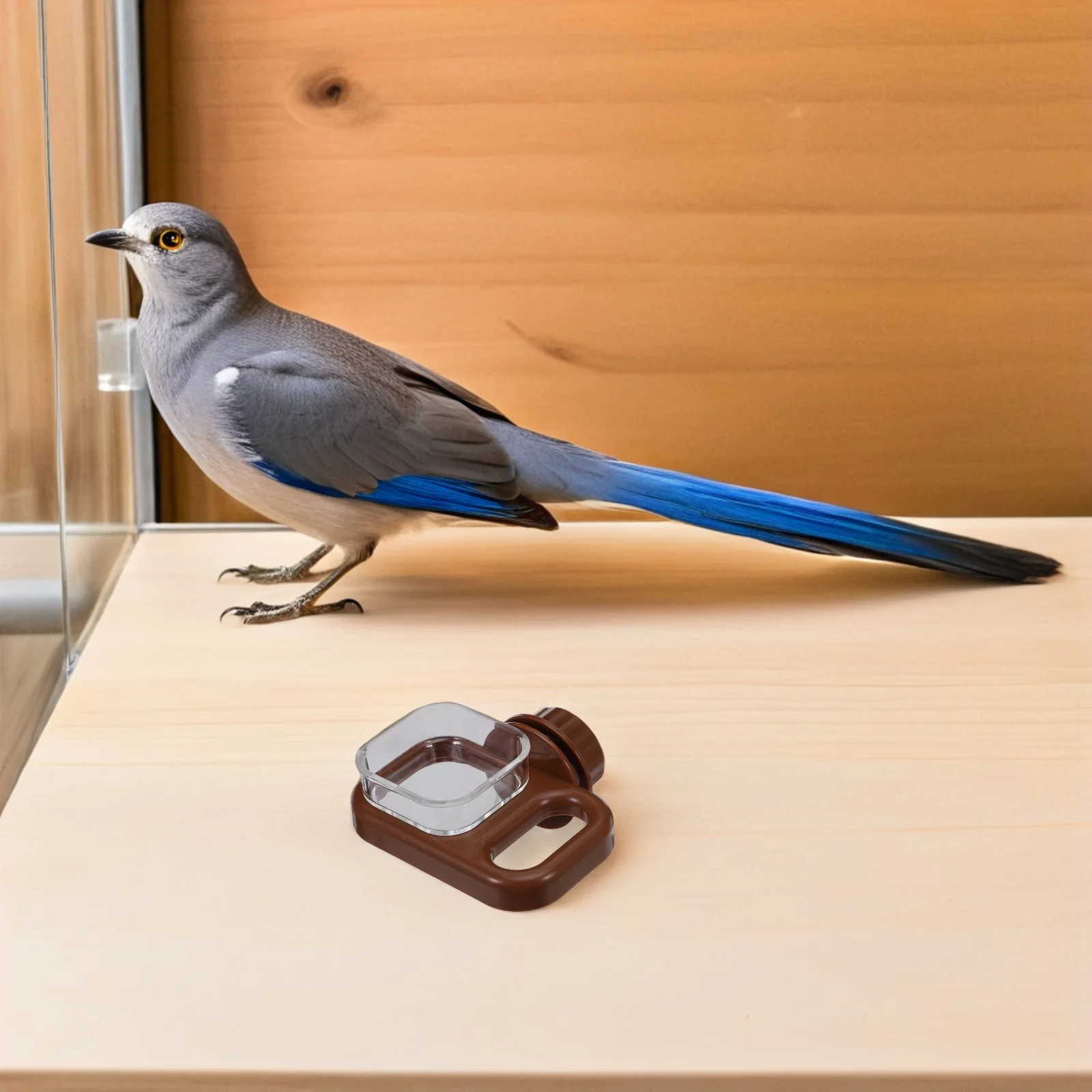 

Bird Cage Water Dispenser Automatic Hanging Pet Feeder Parakeets Rabbits Guinea Pigs Dripless Water Bottle For Small Animals -