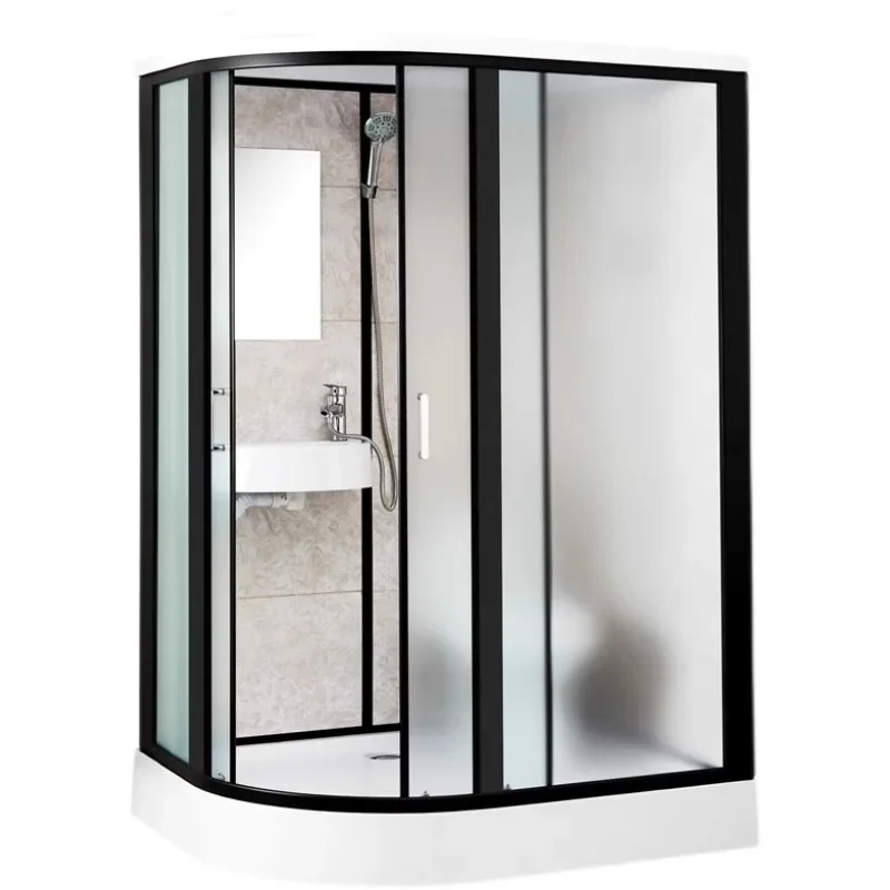 

The integrated bathroom shower room has an integrated toilet, an integrated bathroom and a shower room with a toilet