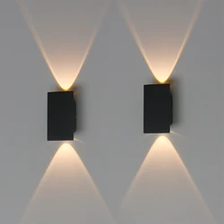 LED Waterproof Wall Lamp Aluminum Mini Wall Lamp for Garden Corridor Living Room Decorative Lighting