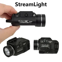 Tactical StreamLight TLR-1 HL TLR-3 TLR-4 TLR-7 TLR-8 LED Pistolet Gun Flashlight For 20mm Rail Airsoft Weapon Scout Light