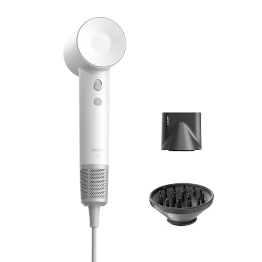 

Фен для волос SE 200 Million с отрицательными ионами, бесщеточным двигателем 105 000 об/мин, мощностью 1400 Вт, быстрым сушением и низким уровнем шума