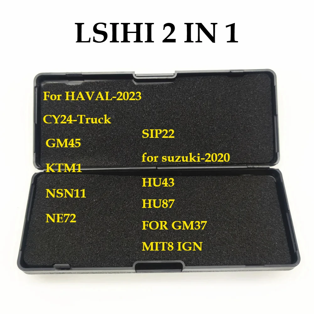 

Toos Set Complete 2 in 1 HU43 HU56 NE72 NSN11 HU87 FOR Suzuk,i-2020 FOR HAVAL-2023 SIP22 FOR GM37 MIT8 IGN GM45 KTM1 Lishi