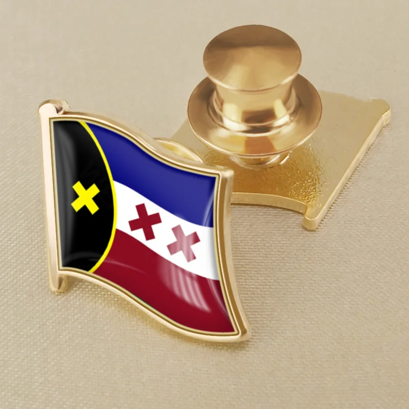 

Lmanburg L'Manberg Flag National Emblem Brooch Badges Lapel Pins