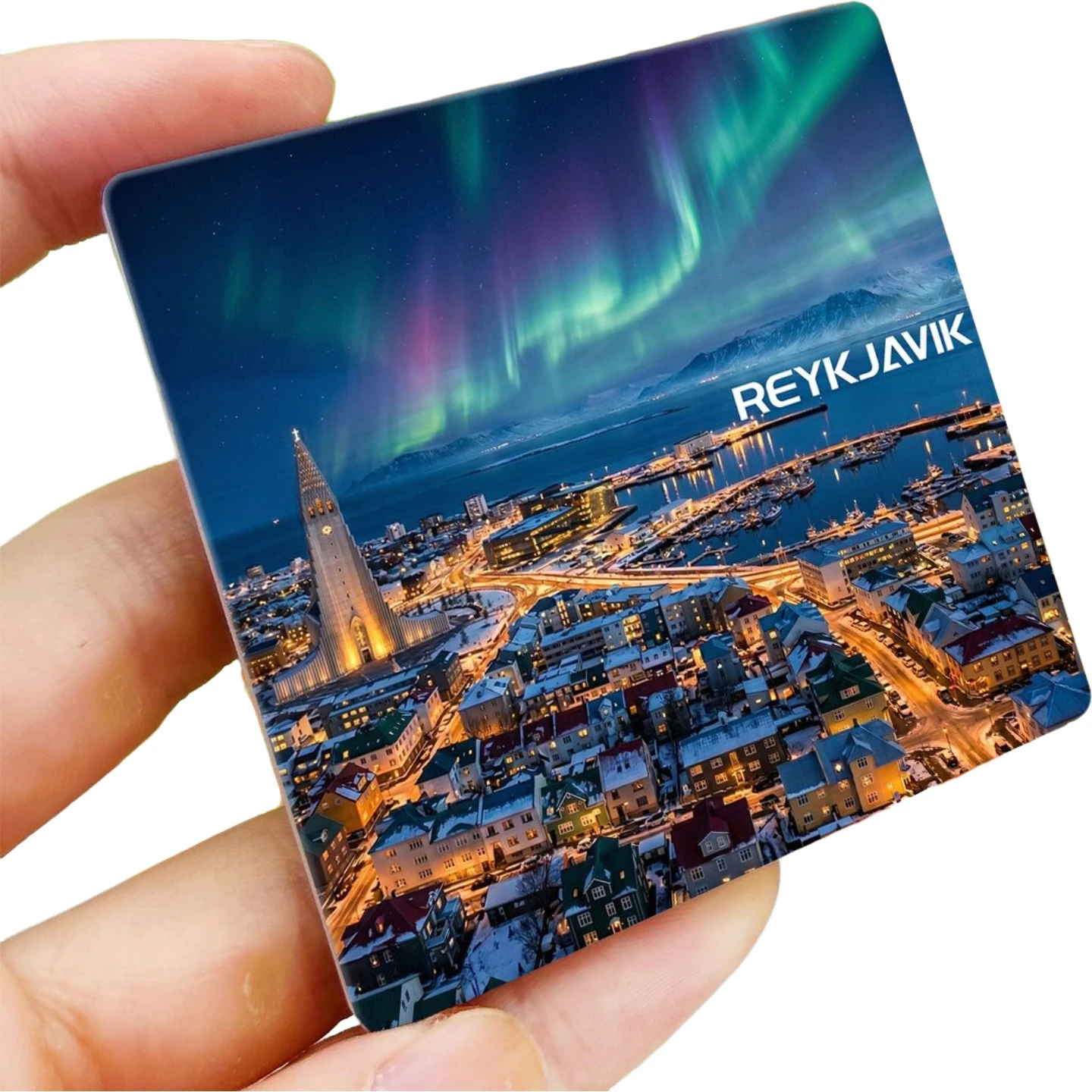 Europe Iceland Ceramic Fridge Magnets Tourist Souvenirs Decoration Articles Handicraft