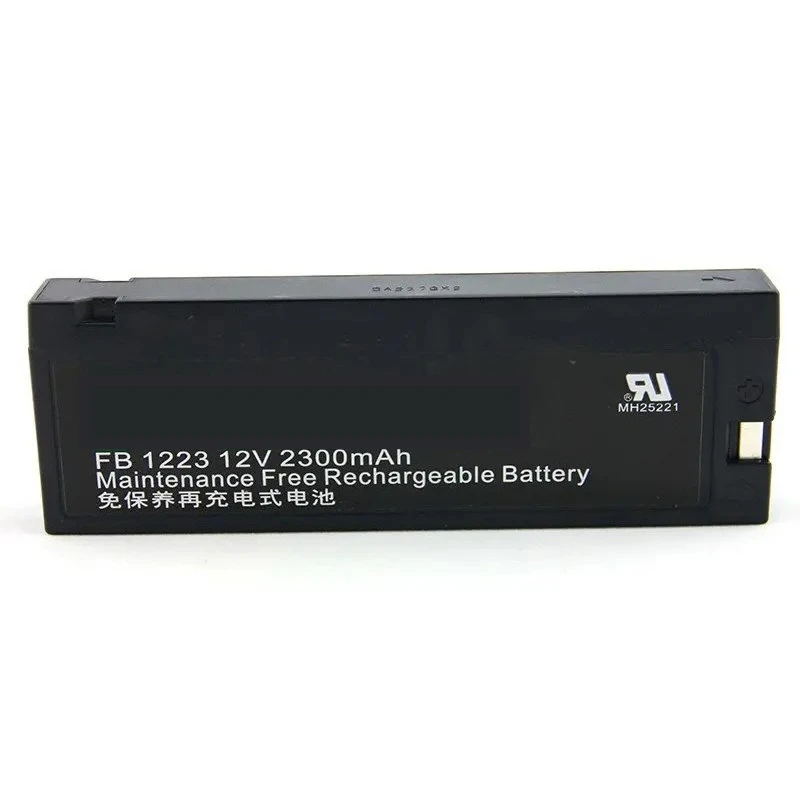 New FB 1223 12V 2300mAh Lead-acid Battery for Forbatt PM9000 8000 7000 MEC-1000 2000 ECG-6851K Electrocardiogram Machine Battery