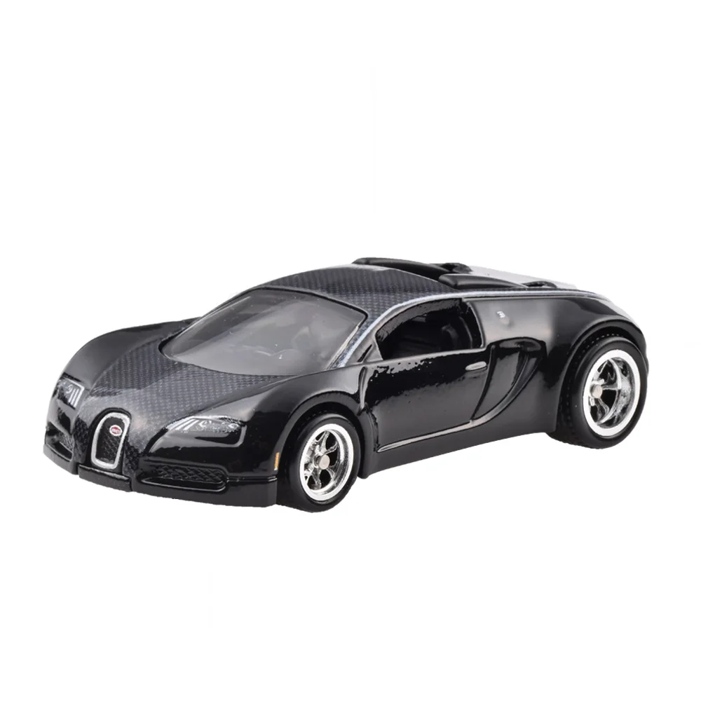 Hot Wheels Premium Collector Cars Bugatti Veyron & 16 Bugatti Chiron HBL96-9C6K 1/64 Die-cast Toy Vehicles