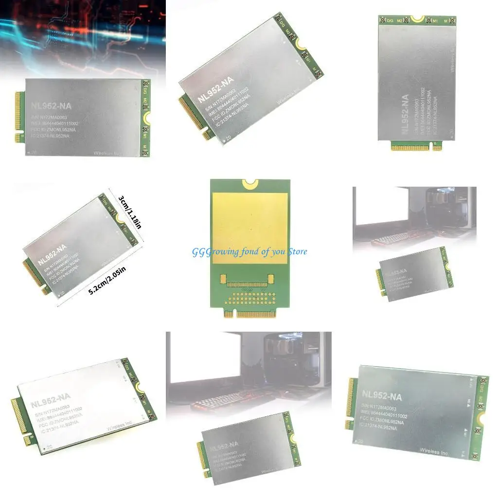 

H9EB NL952 Fast LTE Module NL952NA Cat20 2Gbps for Seamlessly Internet Experience in Easy Installation