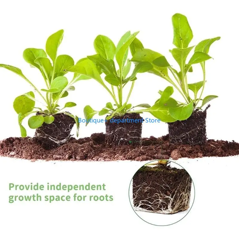 E1PD Soil Blocker Manual Soil Block Maker for Garden Lawn Farm Indoor and Outdoor Use